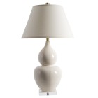 Fulton Vase Cream Lamp