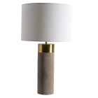 Harlow Shagreen Cylinder Lamp