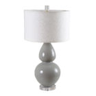 Grey Matters Ceramic Lamp